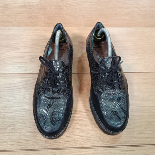Mephisto Air-Jet Two Tone Lace up Loafers Shoes Size 7.5UK - Picture 3 of 13