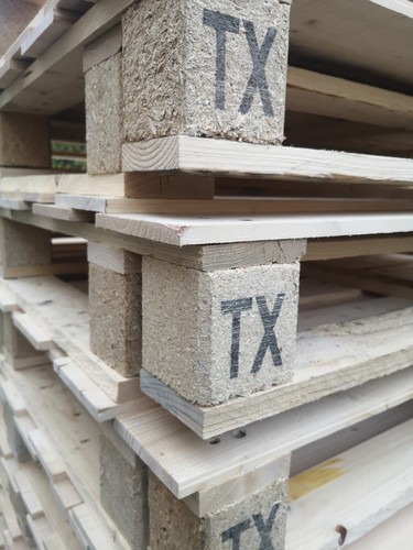TX Einwegpaletten Holz Brennholz Anmachholz Kaminholz 110 × 110 × 11 cm - Bild 7 von 8