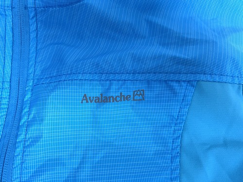 Avalanche Jacket Womens Small Blue Windbreaker Hooded Full Zip Lightweight Zip - Bild 3 von 16