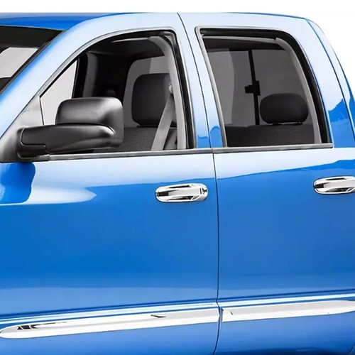 10X Chrome Side Door Handle and Tailgate Cover For 2003-2008 DODGE Ram 1500 2500 - Picture 2 of 11