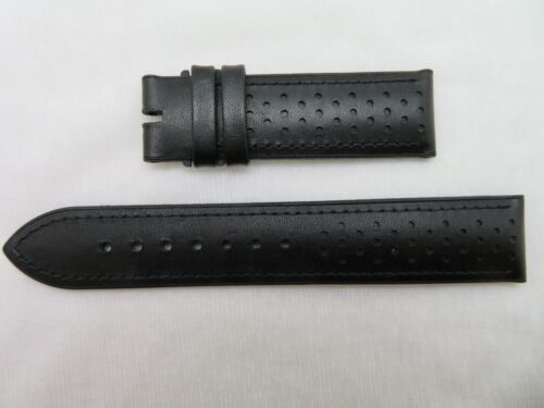 Chopard schwarzes Armband Leder oben/Kautschuk unten echt 21 mm x 20 mm H3400-0032 - Bild 2 von 6