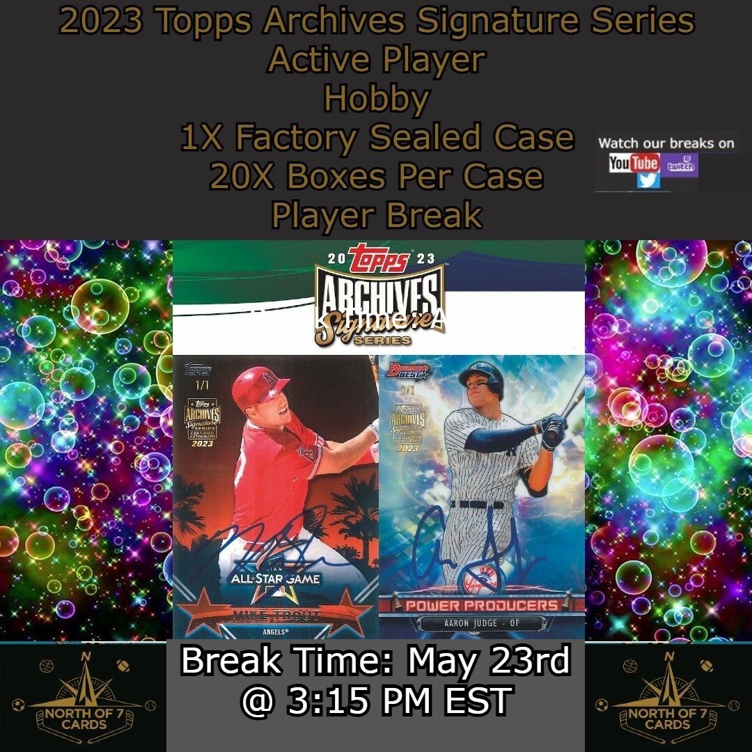 Brandon Lowe 2023 Topps Archives Sig Series Active - 1 Case Player BREAK #6