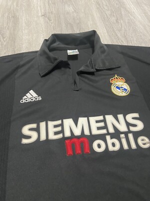 Adidas Original Real Madrid 2001/02 Away Football Shirt X
