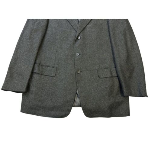 PAL ZILERI LORO PIANA CASHMERE Blazer Jacket Sport Coat Grey Sz 54 - Picture 4 of 14