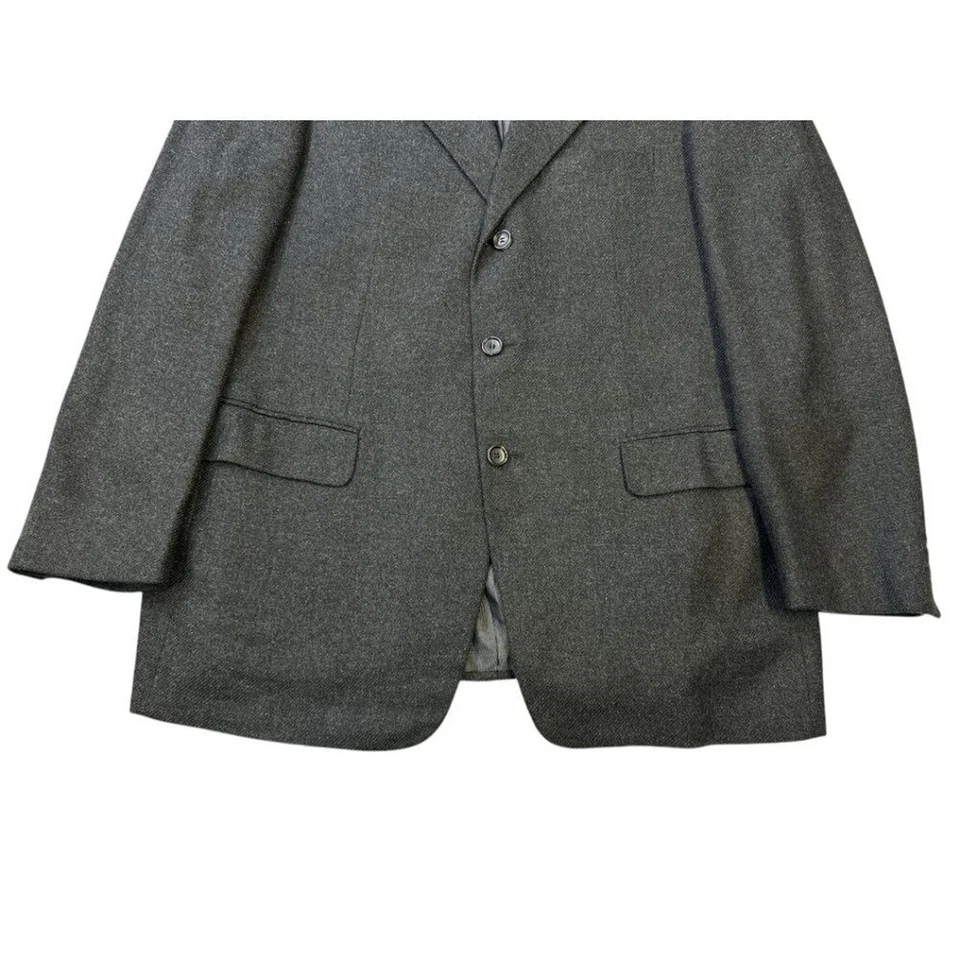 Chaqueta Blazer Abrigo Deportivo Gris PAL ZILERI LORO PIANA CACHEMIR Talla 54 Foto 4 de 4