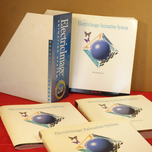 Vintage Electric Image Animation System Software & Manuals V2.8 1996 Tutorial - Afbeelding 8 van 10