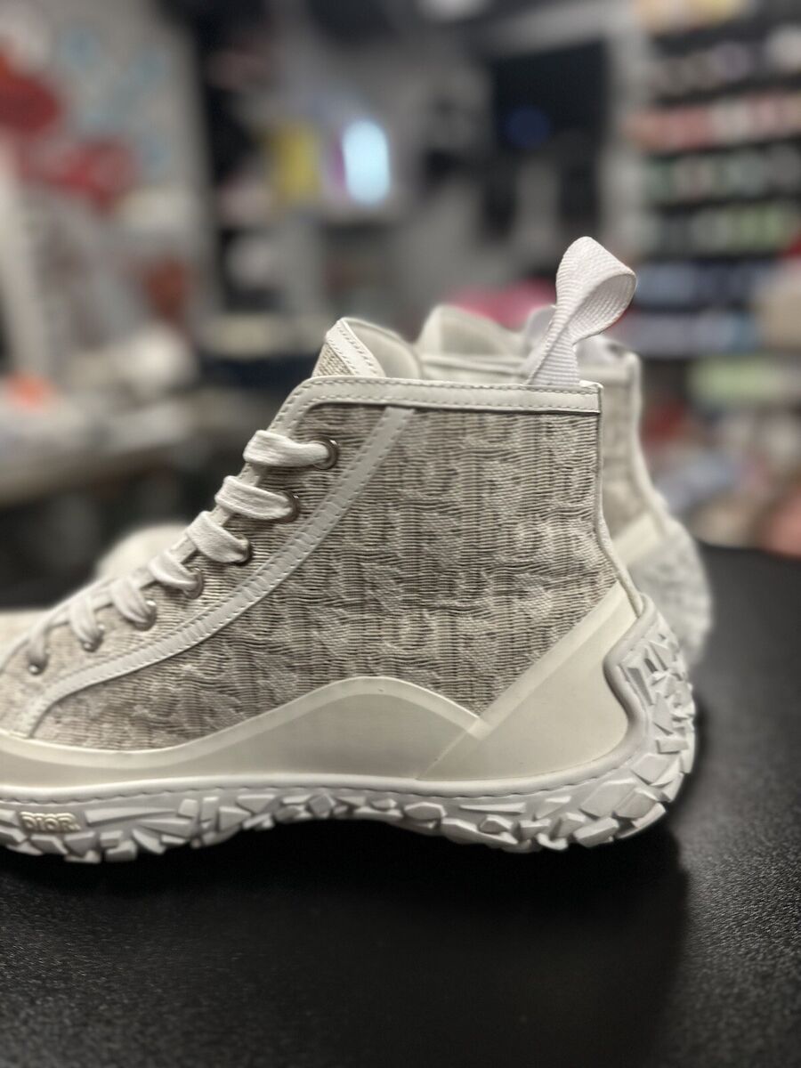 Dior B28 High Oblique Jacquard White Limited Size 42EU/9US Dior B28 High Oblique Jacquard White Limited Size 42EU/9US