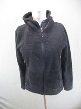 MARMOT Size M Womens Black Full Zip Stand Collar Hi-Pile Athletic Jacket 528