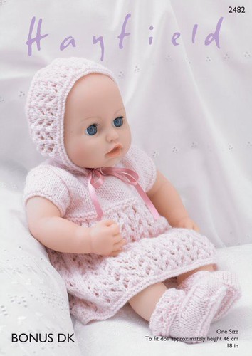 Sirdar Strick Muster - Hayfield Bonus Dk, Puppen Outfit 2482