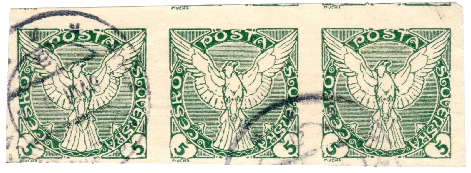 Figuras históricas checo y bloques de sellos checoslovaca