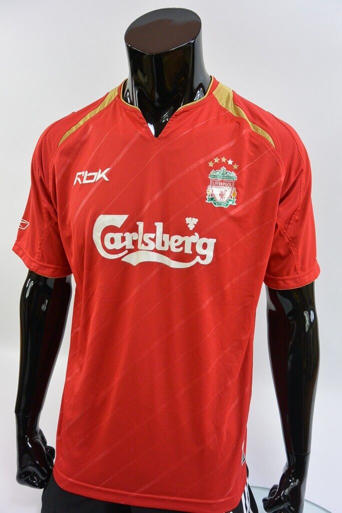 The Reds 2005-2006 REEBOK Liverpool FC Home Champions League The Reds 2005-2006 REEBOK Liverpool FC Home Champions League