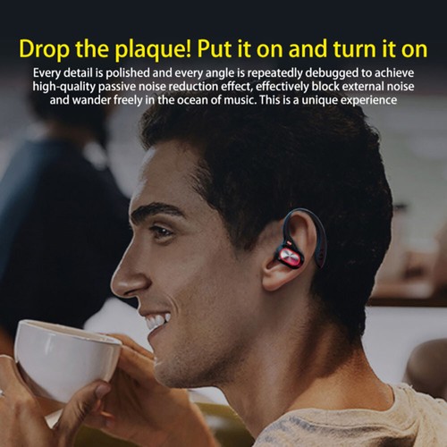 For Motorola Moto Z2 Force Play Z3 Play Z4 Bluetooth Wireless Earhook Earphones - Picture 7 of 16