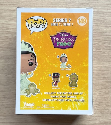 Funko Pop Disney Princesa y La Rana Princesa Tiana y Naveen #149 + Protector - Imagen 3 de 6