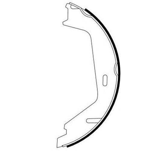 REAR BRAKE SHOES for VOLVO S80 II T4 2010-2014 - Picture 2 of 8