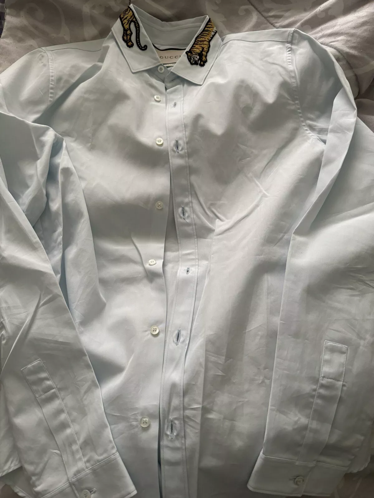 Chemise robe boutonnée Gucci Kingsnake Snake
