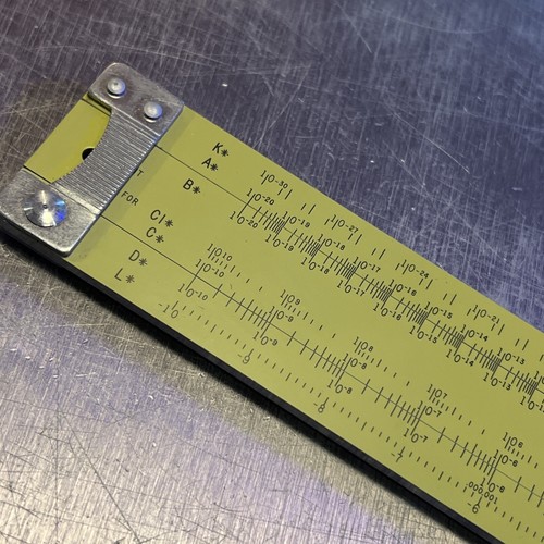 Rare Pickett Model N904-ES Decimal Keeper Speed Slide Rule, Mint Condition - Picture 10 of 14