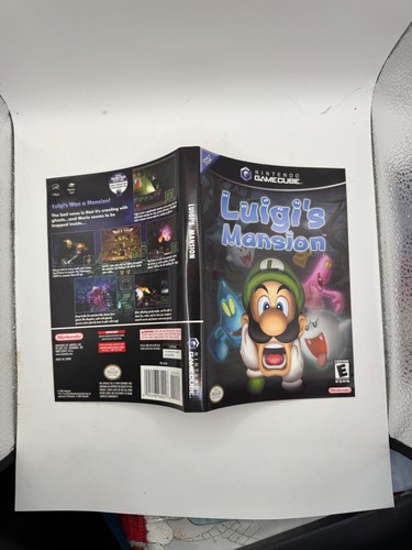 gamecube game luigis mansion Manuel and case - Afbeelding 3 van 5