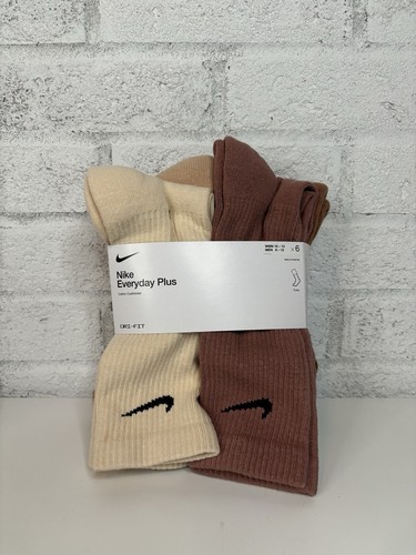 Nike Everyday Plus Cushioned Crew Socken 6er Pack Mehrfarbig SX6897-904 Größe L - Bild 2 von 2