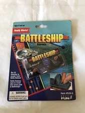 Vintage Battleship Game Mini Keychain Basic Fun 1999 Brand New Sealed