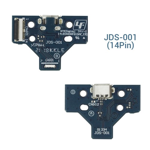 Per Sony PS4 Controller USB Porta di Ricarica Scheda Connettore Flex Cavo Confezione da 2 - Foto 15 di 17