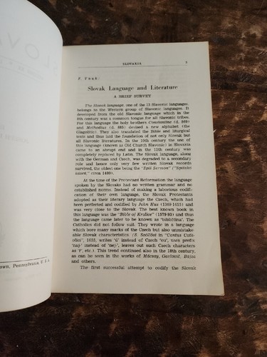 Slovakia Vol XX 1970 No. 43 By Joseph Pauco - Picture 5 of 9