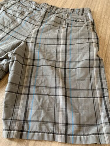 O'Neill Shorts Herren 34 Chino kariert Taschen Gürtelschlaufen Strand Outdoor grau - Bild 12 von 12