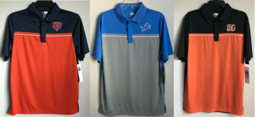 Nuevo polo de vestir de la NFL para hombre dos - color tono camisas polo de fútbol americano - elige 1 - Imagen 2 de 32
