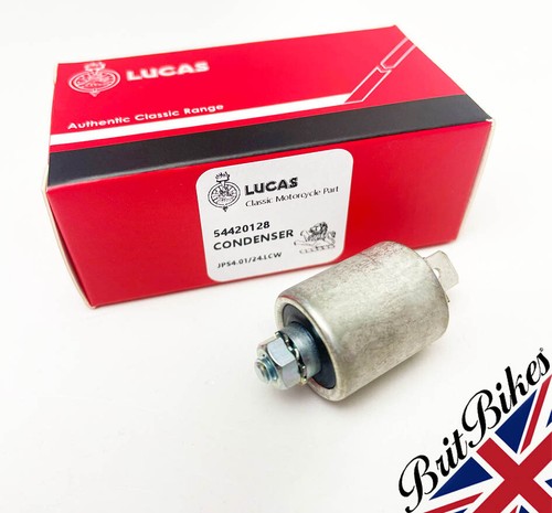 CONDENSADOR LUCAS GENUINO - BSA NORTON TRIUMPH & 6CA - 54420128 - Imagen 2 de 6