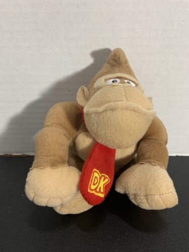 Donkey Kong Plush Official Nintendo Super Mario Stuffed Kids Toy - Picture 3 of 8