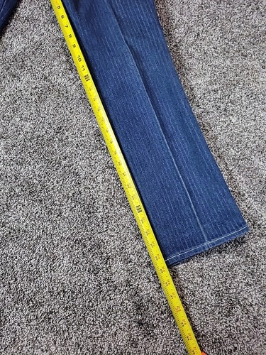 Vintage Braxton Jeans Ribbed Size 14 (modern 6 or 8) Straight Leg Stretch Retro - Picture 11 of 12