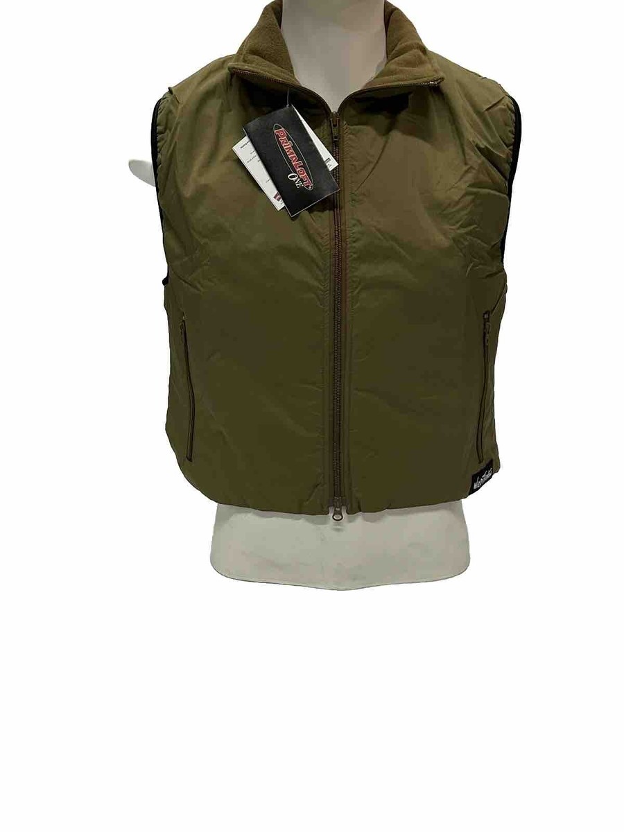 トップス WILD THINGS REV PRIMALOFT INNER VEST Wild Things Level 7 Quilted Primaloft Vest, 4 Ounces, Coyote