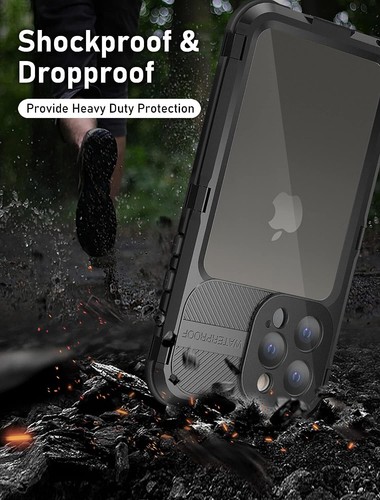 Waterproof Case for iPhone 15/ 14/13/12/11 Shockproof Dustproof Rugged cover - Picture 38 of 61