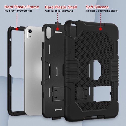 For iPad 11/10/9/8/7th Gen Air 11" 13" 2025 Pro Kickstand Cover Heavy Duty Case - Picture 25 of 96