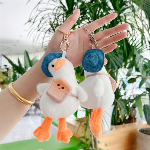 Stuffed Plush Duck Bag Pendant Animals Fluffty Animal Doll Duck Doll Pendant - Picture 5 of 12