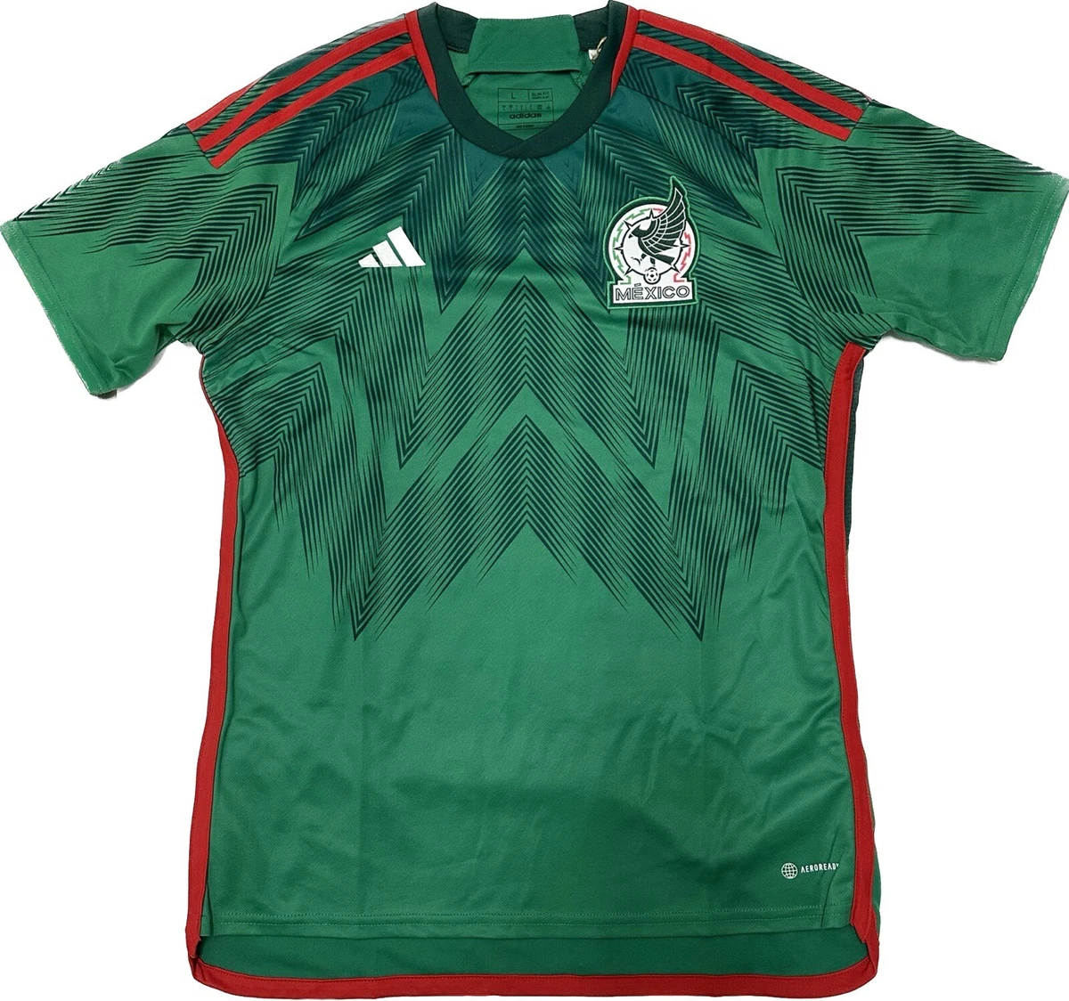 ウェア Mexico National Team Jersey Mexico National Team 2022Home Jersey Size Large SLIM-FIT | eBay