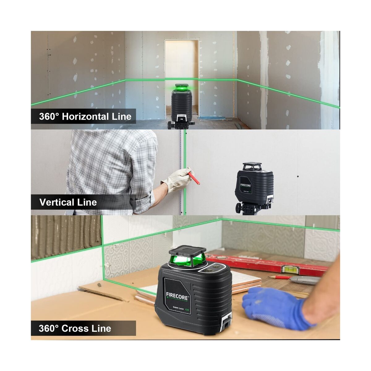 Firecore cheap laser level