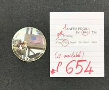 AAFES POGS, 9th Series/Printing, 1 POG, 10¢ , #P654, FAIR