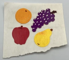 Vintage 1980’s Mrs. Grossman’s Paper Company Fruit Stickers