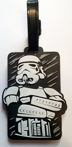 The Original Stormtrooper PVC Luggage Tag Bag Identifier Label- Star Wars Gifts - Picture 6 of 11