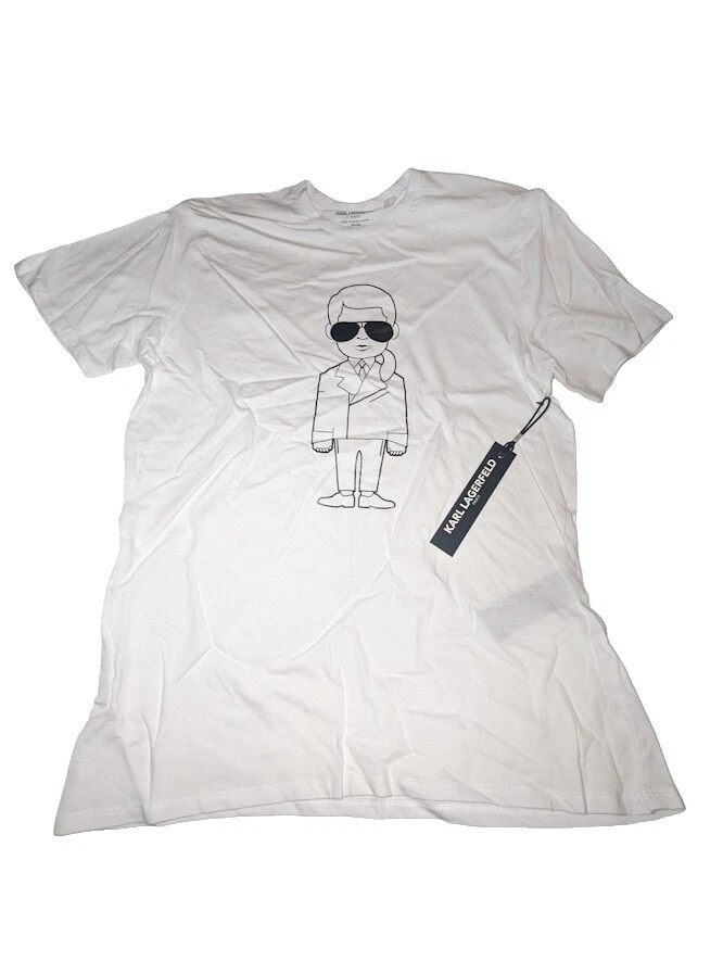 Karl Lagerfeld camisetas de algodón para hombres