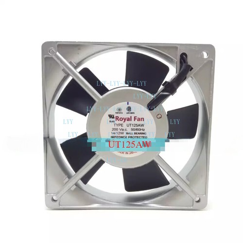 Royal Fan UT125AW 120*120*25MM 200V 14/12W Cooling Fan - 第 1/2 張圖片