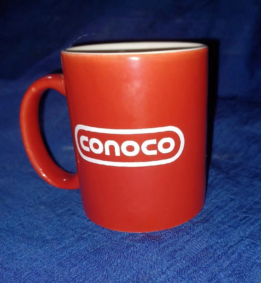 Conoco Coffee Mug Cup - Red and White - Image 3 of 4