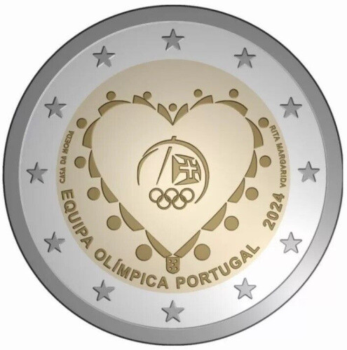 Portugiesische Olympiamannschaft Portugal B.U. 2 Euro 2024 - Picture 1 of 1