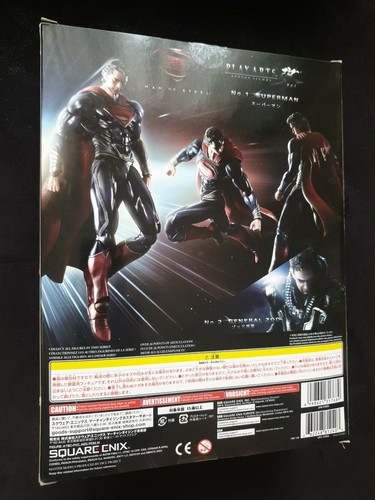 SUPERMAN - The Man Of Steel - No.01 - Play Arts Kai / Square Enix - Foto 2 di 6