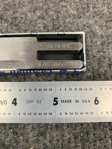 Eastman 4" Cutting Knife Model 80C4 Straight Front ***Box Of 12 Blades - Picture 5 of 6