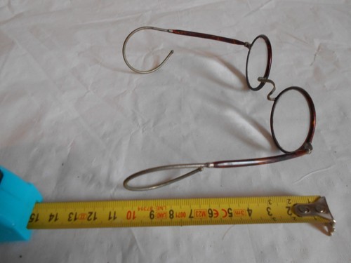 Vintage 1920s round Spectacles frames only eyeglasses french steam punk potter - Picture 4 of 4