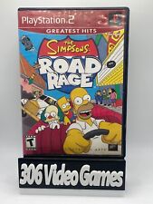 The Simpsons Road Rage (Sony PlayStation 2, PS2, Ntsc, 2001, Greatest Hits, CIB)