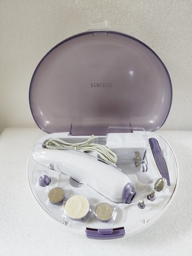 HOMEDICS STYLE SPA PLUS CPMAN-150 DELUXE MANICURE & PEDICURE SYSTEM 10 PC Chrty - Picture 3 of 4