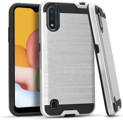 NEU für Samsung Galaxy A01 S111DL SM-A015 Slim Metallic Hybrid Abdeckung Handyhülle - Bild 15 von 16