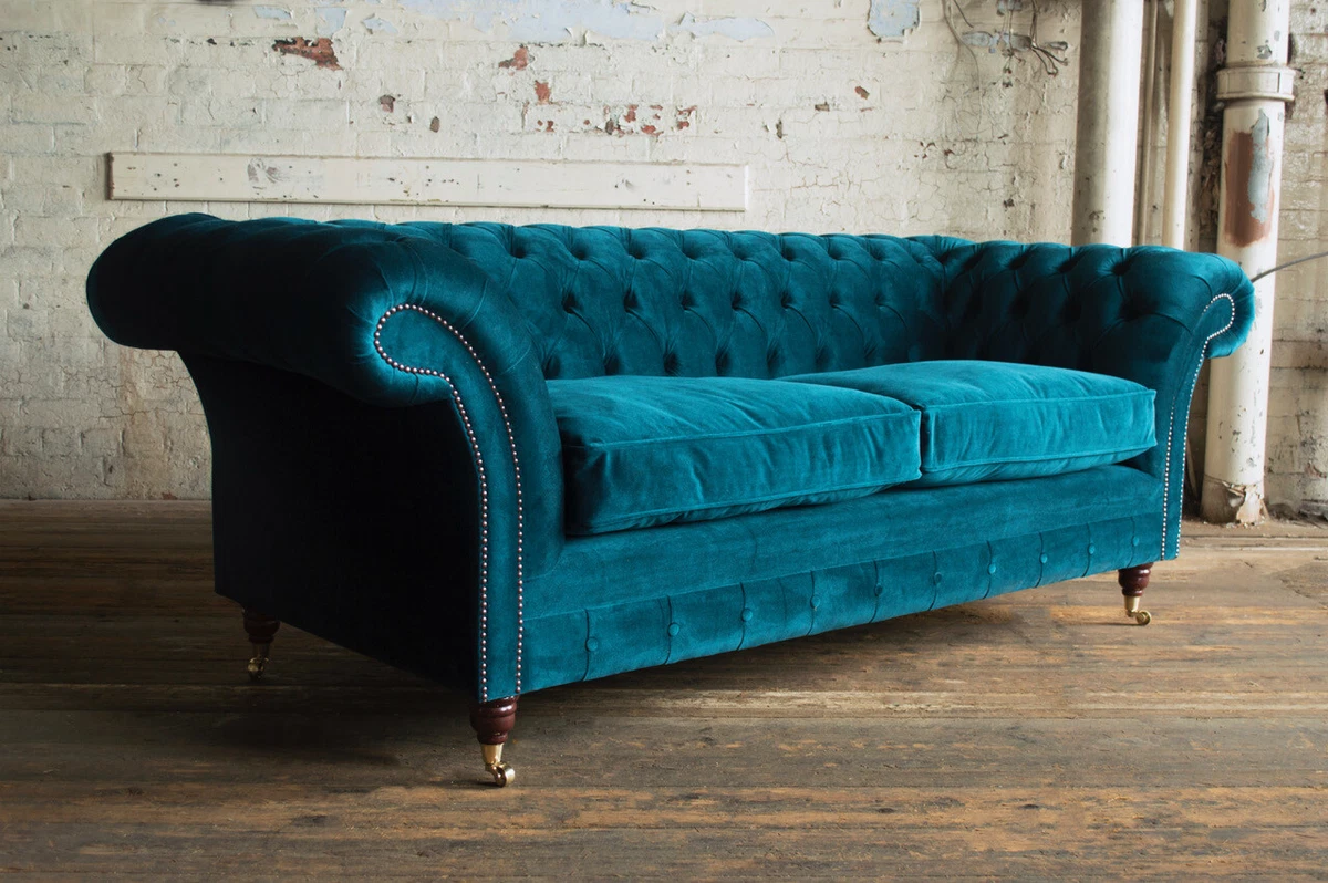Dark teal couch deals